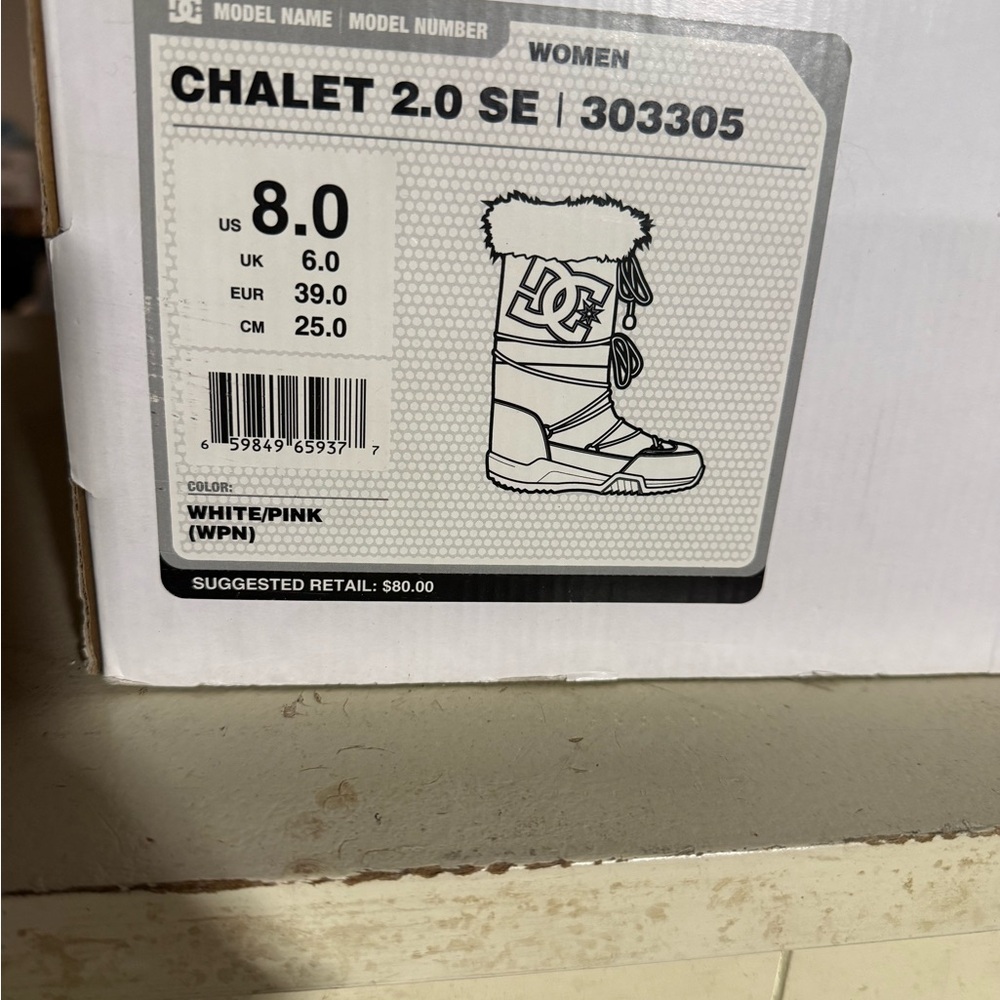 DC Women's Chalet 2.0 SE Boots - White and Pink